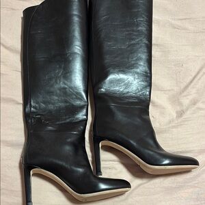 Jimmy Choo Black Heeled Boots